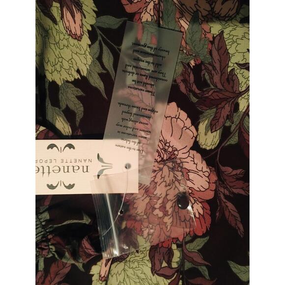 Nanette Lepore Floral Smocked High/Low Dress - Picture 11 of 11